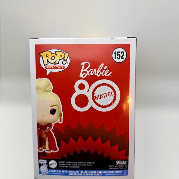 Barbie #152 – 80th Anniversary Funko Pop (Excellent Box Condition) - Picture 3 of 6
